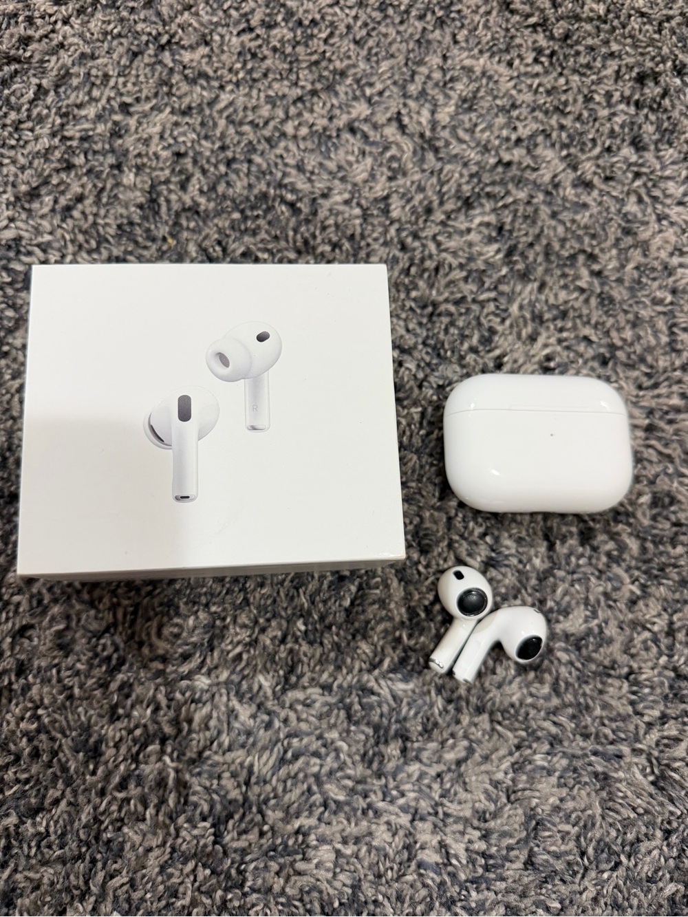 Apple Air pods pro 3 White Wireless Earbuds with Charging Case
